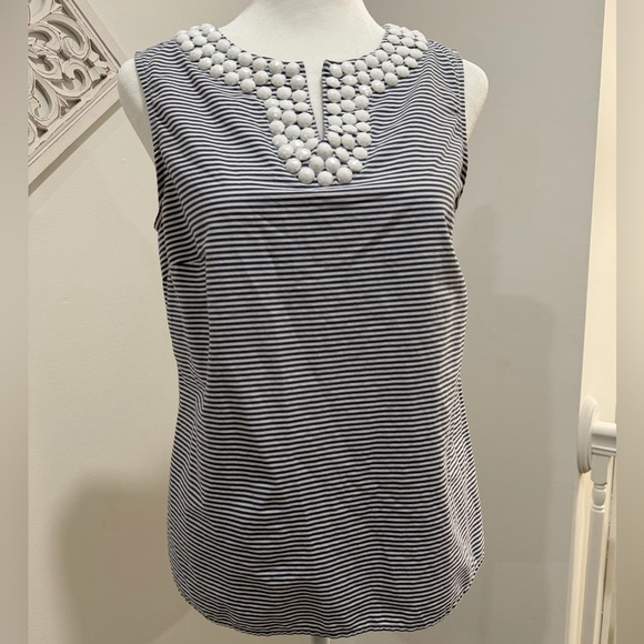 Talbots Tops - Talbots Blue and White Striped Top